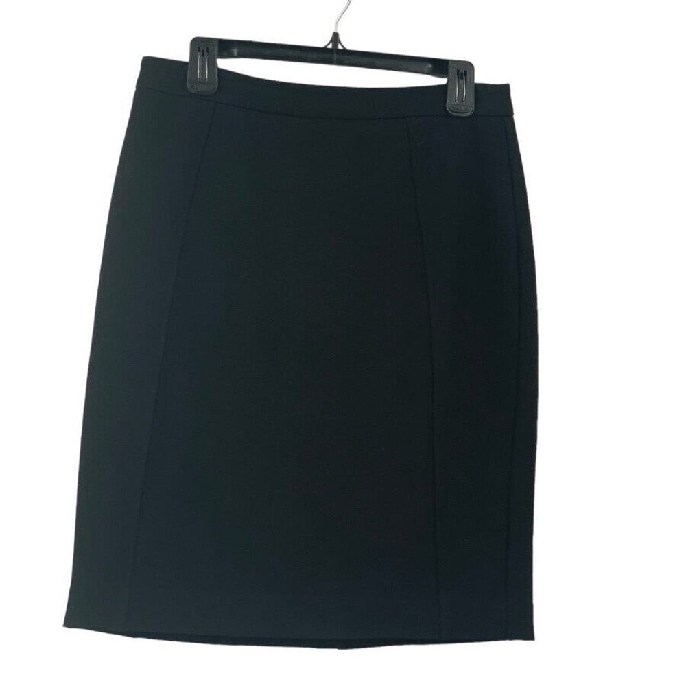 Halogen Womens Soft Stretch Lined Pencil Skirt Black Size 6